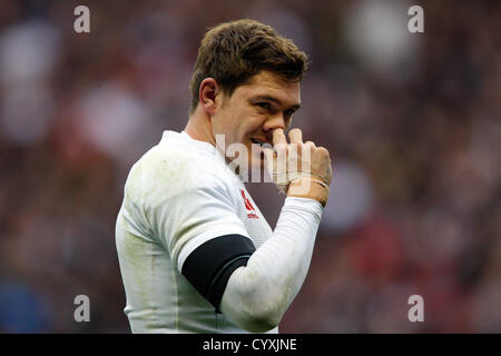 ALEX GOODE ENGLAND RU TWICKENHAM MIDDLESEX ENGLAND 10 November 2012 Stock Photo