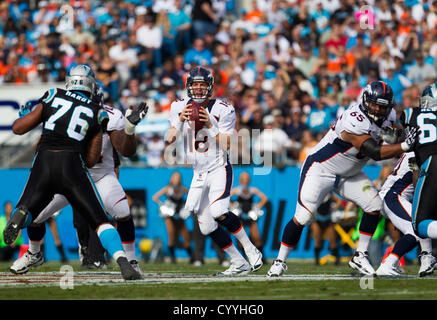 Carolina Panthers Denver Broncos Fans Support Nfl Game