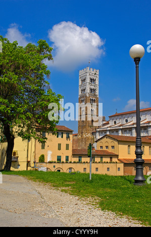 Lucca. Cathedral. Duomo di San Martino. St Martin Cathedral. Tuscany. Italy. Europe Stock Photo