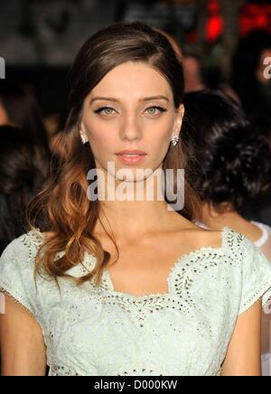 Angela Sarafyan at arrivals for THE TWILIGHT SAGA: BREAKING DAWN - PART 2 Premiere, Nokia Theatre at L.A. LIVE, Los Angeles, CA November 12, 2012. Photo By: Dee Cercone/Everett Collection Stock Photo