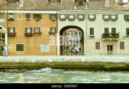Venice, May-1999,Digital Slide Conversions,Architectural Icons, Bridges, Lagoons, Canals,Hotels,Squares,Palaces,Villas,Italy Stock Photo