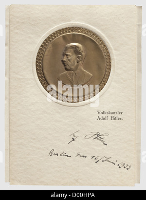 Jacques Buser-Kobler(BUKO)- A bookplate(ex libris)and an Adolf Hitler ...