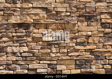 Modern Brick Wall Background Stock Photo