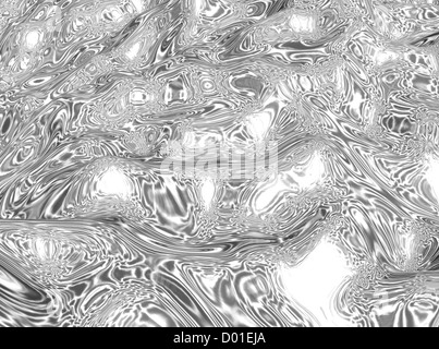 Abstract background black and white wavy shape Stock Photo