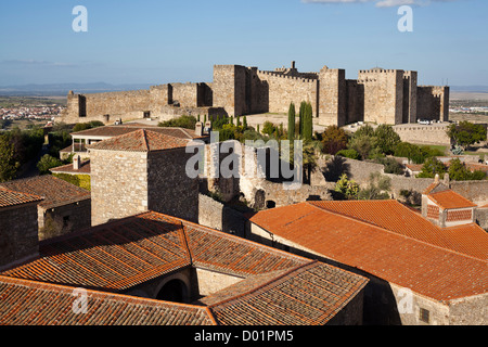 Trujillo Castle, Extremadura, Spain Stock Photo