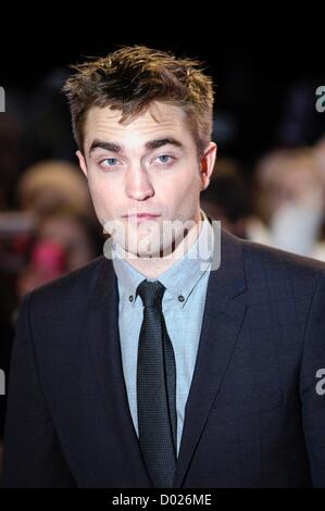 Lead Actor Robert Pattinson attends the UK Premiere of The Twilight Saga Breaking Dawn Part 2 on 14/11/2012 at The Empire Leicester Square, London. Persons pictured: Robert Pattinson. Picture by Julie Edwards Stock Photo