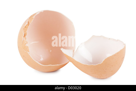 Broken egg Stock Photo