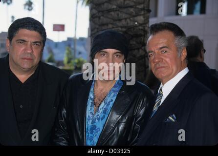 TONY SIRICO with Vincent Pastore and Steven Van Zandt.The Sopranos Academy of Television Arts and Sciences in North Hollywood 2000.k19299tr.(Credit Image: © Tom Rodriguez/Globe Photos/ZUMAPRESS.com) Stock Photo