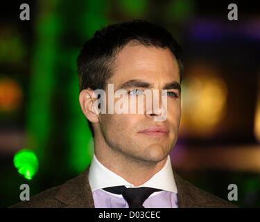 London, UK. 15th November 2012. Chris Pine attends the UK Premiere of Rise of the Guardians on 15/11/2012 at The Empire Leicester Square, London. Persons pictured: Chris Pine. Picture by Julie Edwards/ Alamy Live News Stock Photo