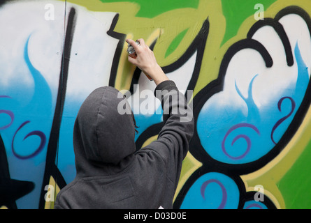 Upfest urban art and graffiti show bristol Stock Photo