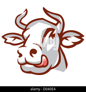 Cow Head Stock Photo