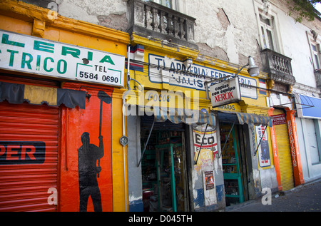 Old Shops, Hardware shop in Roma Norte in Mexico City DF Stock Photo