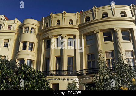 The Brunswick Square Hotel a regency style building in Brunswick Square Hove Brighton East Sussex UK Stock Photo