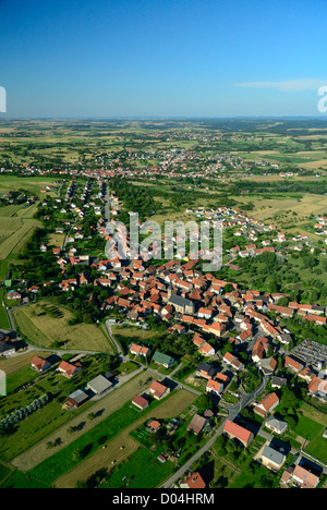 Village of Bining, Moselle, Lorraine, France Stock Photo - Alamy