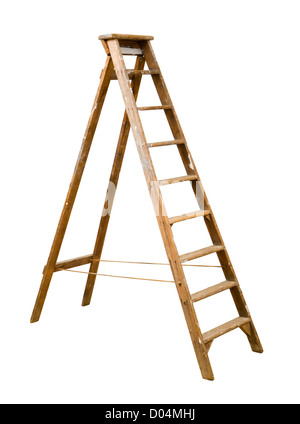 Step ladders Stock Photo