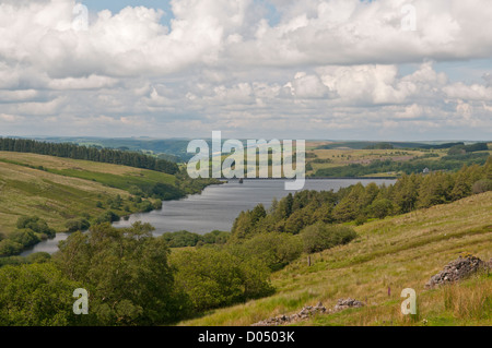 Cray Reservoir, Brecon Beacons National Park, Brecon, Powys, Wales. Supplies water to Swansea. Stock Photo