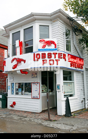 The Lobster Pot restaurant, Provincetown, Cape Cod, Massachusetts, America Stock Photo