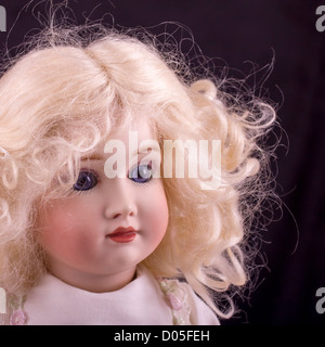 Porcelain doll close up Stock Photo