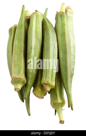 Okra / ladies fingers Stock Photo