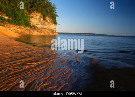 Mosquito Creek, Lake Michigan Stock Photo