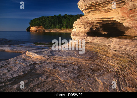 Mosquito Creek, Lake Michigan Stock Photo