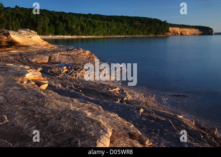 Mosquito Creek, Lake Michigan Stock Photo