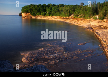 Mosquito Creek, Lake Michigan Stock Photo