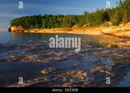 Mosquito Creek, Lake Michigan Stock Photo