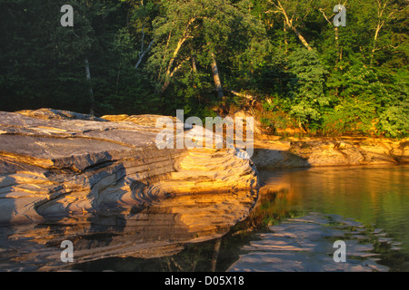 Mosquito Creek, Lake Michigan Stock Photo