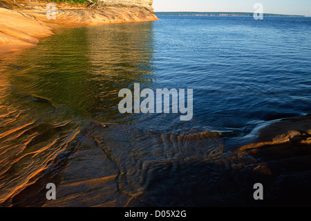 Mosquito Creek, Lake Michigan Stock Photo