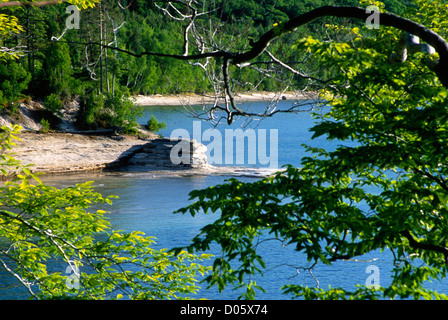 Mosquito Creek, Lake Michigan Stock Photo