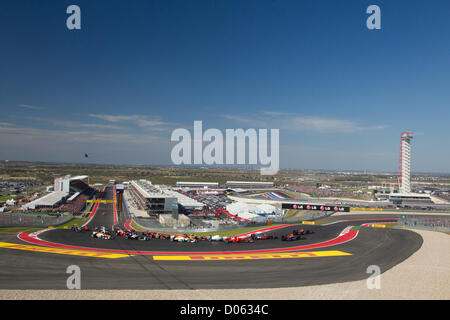  F1 Circuit of the Americas November 18 2012. Austin Texas . Formula 