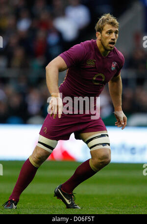 CHRIS ROBSHAW ENGLAND RU TWICKENHAM MIDDLESEX ENGLAND 17 November 2012 Stock Photo