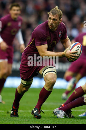 CHRIS ROBSHAW ENGLAND RU TWICKENHAM MIDDLESEX ENGLAND 17 November 2012 Stock Photo