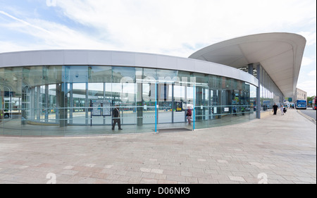 Wolverhampton Interchange Bus Station, West Midlands Stock Photo