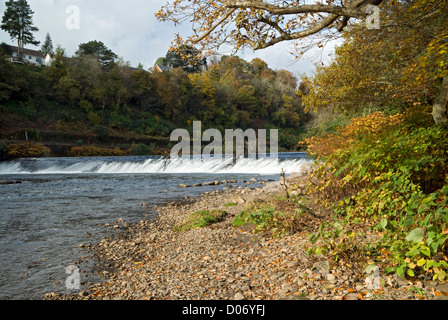 river taff radyr cardiff south wales britian Stock Photo