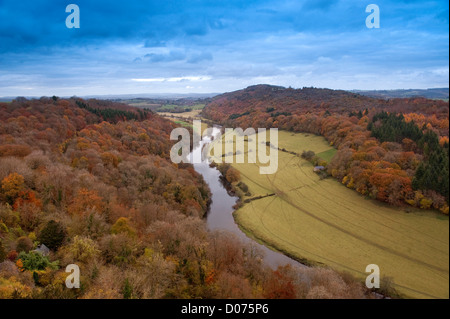 symonds yat, forest of dean, river wye, england Stock Photo