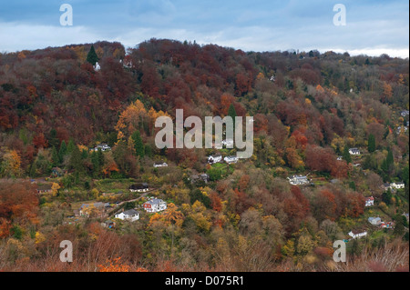 symonds yat village, forest of dean, england Stock Photo