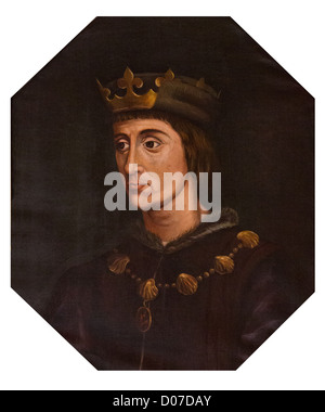 PORTRAIT OF LOUIS XII (1462-1515) THE KING'S SALON CHATEAU DE MAINTENON EURE-ET-LOIR (28) FRANCE
