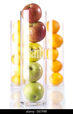 Group of fruit: Appless, Oranges, Lemons Stock Photo