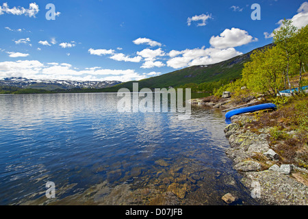 Haukeli in the summer Stock Photo