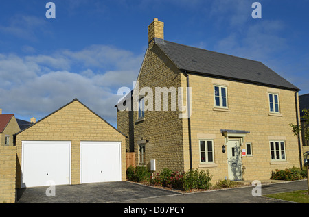 Moreton Park housing development, London Road, Moreton-in-Marsh, Gloucestershire, England, United Kingdom Stock Photo