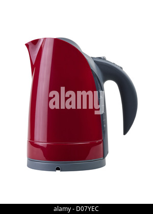 Electric kettle isolated on white background (clipping path ) Stock Photo