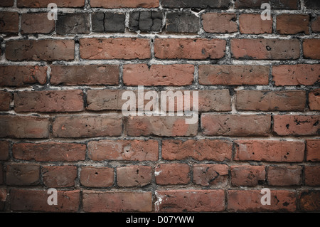 Old and Dark Grungy Bricks Stock Photo