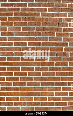 Clean Vertical Brick Wall Background Stock Photo