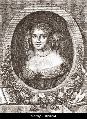 Anne Louise Germaine de Staël-Holstein, née Necker, 1766 –1817, aka Madame de Staël.  French author and political propagandist. Stock Photo