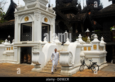 Lanna, man,  Hotel, Dhara Devi, Mandarin Oriental, Chiang Mai, Thailand, Asia Stock Photo