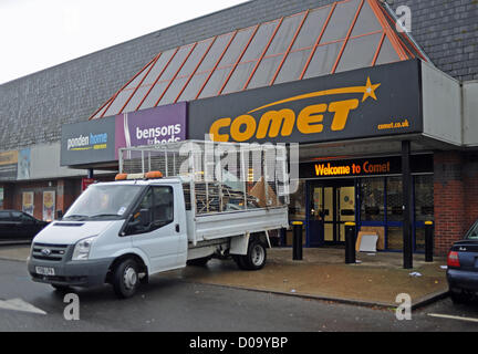 Comet Electrical Store Stock Photo - Alamy