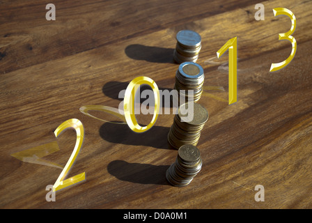 new year. Abstract image for the new year Stock Photo