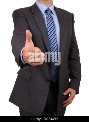 Business handshake Stock Photo